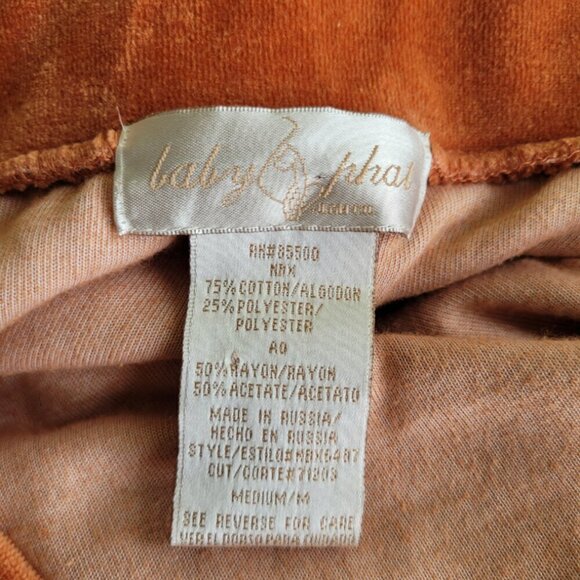 Baby Phat Vintage Y2K Velour Strapless Pantsuit M - Picture 5 of 12